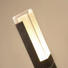 Lampadaire Cylindre Métal Noir Mat Minimaliste Design - Salon Bureau Chambre — Fuste