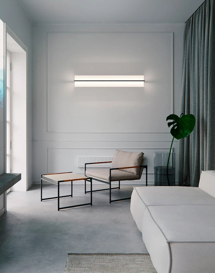 Malaga Cylindre Métal Blanc Minimaliste