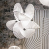 Suspension Dôme Papier Mâché Blanc Épuré Design - Chambre Salon Cuisine — Voûte