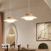 Suspension Cylindre Marbre Blanc et Noir Épuré Design - Chambre Salon Cuisine — Helga