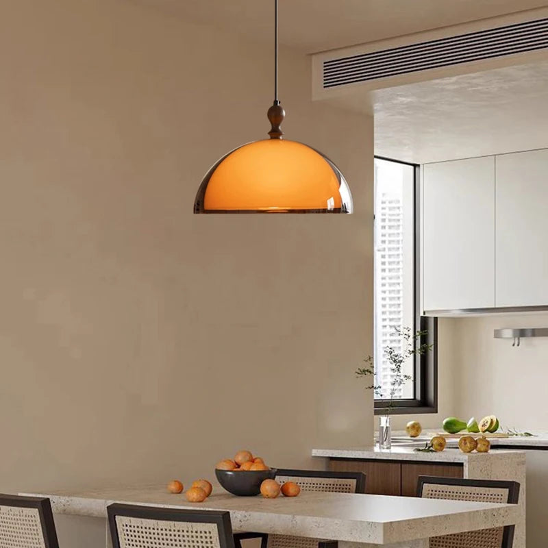 Suspension Cylindre Marbre Blanc et Métal Brossé - Chambre Salon Cuisine — Canna
