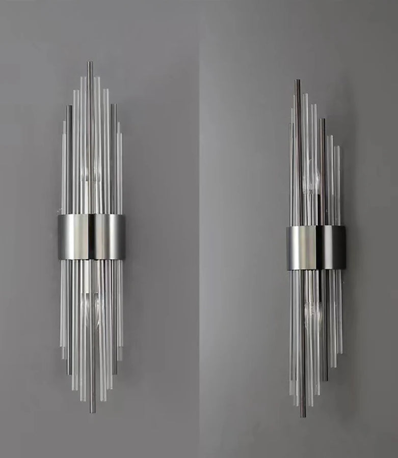 Monaco Cylindre Métal Doré et Argenté Art Déco