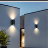 Thora Cylindre Aluminium Noir et Blanc Minimaliste B