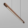 Suspension Barre Bois Naturel Minimaliste Design - Cuisine Chambre Salon — Linéo