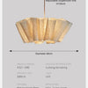 Lumis230 Pétales Tissu Lin Beige Wabi-Sabi