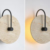 Adaeze Disque Pierre Naturelle Minimaliste