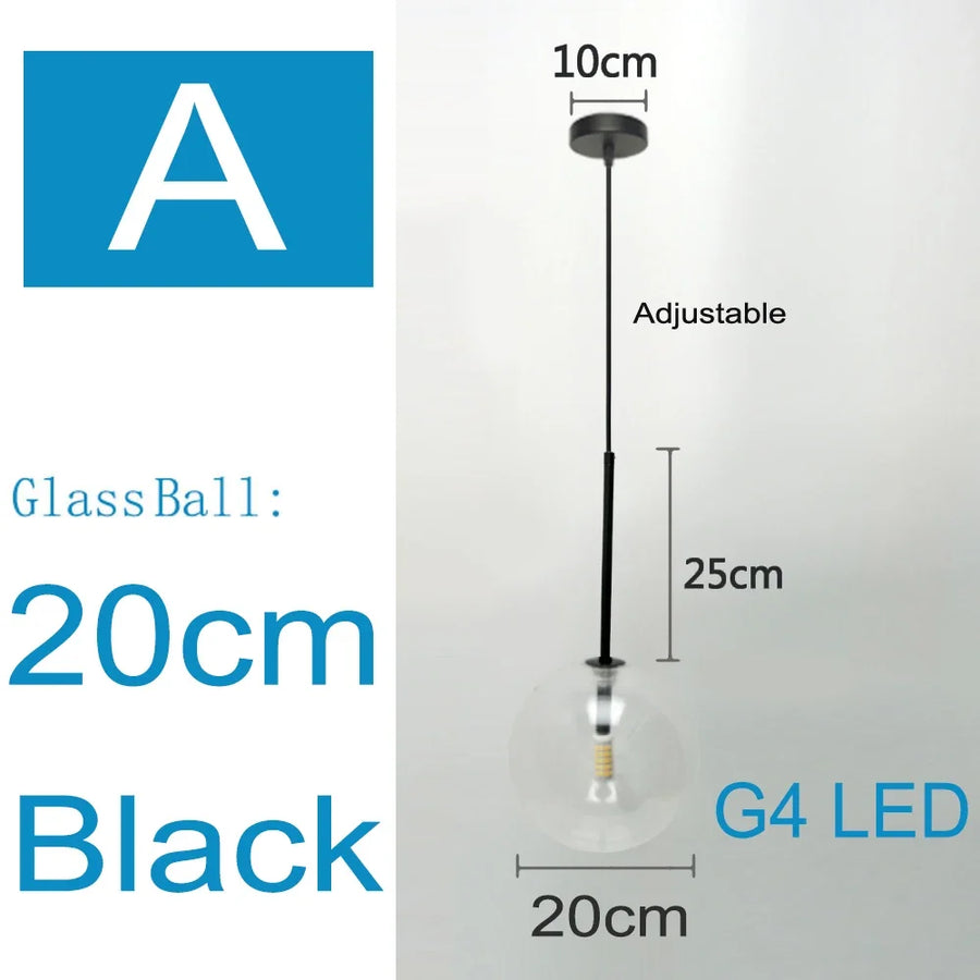 Ronda Sphère Verre Transparent et Laiton Minimaliste