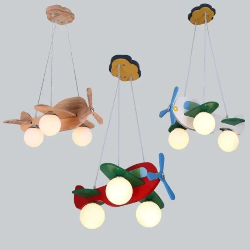 Roisin Avion Bois Naturel Enfant Ludique