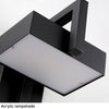 Géométrique Métal Noir Mat Minimaliste — Polygo