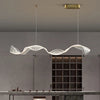 Lustre Suspension Anneau Bois Naturel Minimaliste Design - Salon Salle à Manger — Fuyza