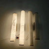 Consuelo Cylindre Albâtre Blanc Minimaliste