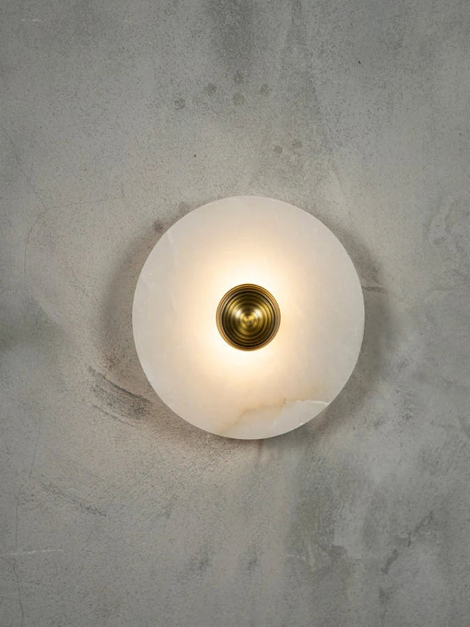 Përis Sphère Albâtre Blanc Épuré