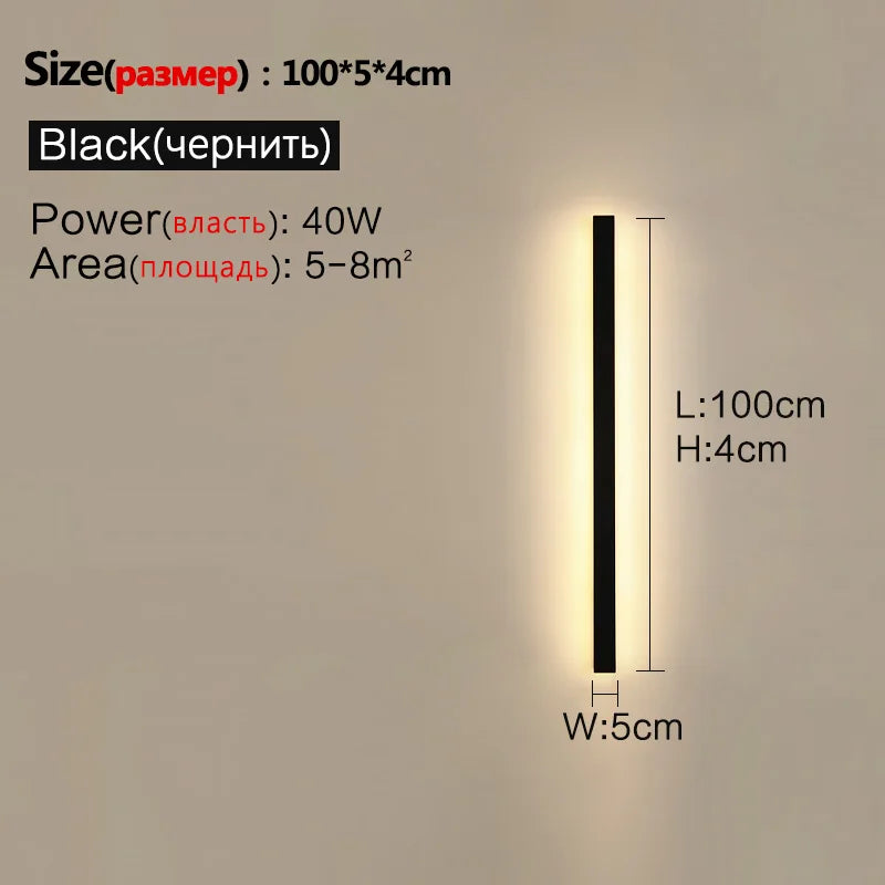 Edmond Ligne Acier Noir Mat Minimaliste