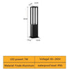 Lampadaire Cadre Métal Noir Minimaliste Épuré Design - Salon Bureau Chambre — Clarté