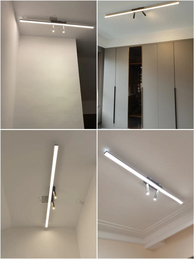 Reva Barre Acier Noir Mat Minimaliste
