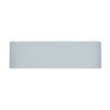 Despina Rectangle Aluminium Blanc Minimaliste