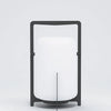 Lampadaire Lampe de Table Cylindre Tissu Beige Minimaliste Design - Salon Bureau Chambre — Stria et