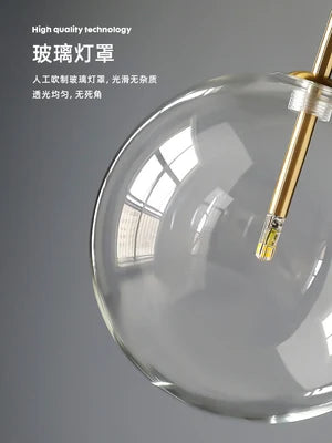 Ronda Sphère Verre Transparent et Laiton Minimaliste
