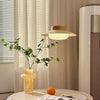 Suspension Cylindre Marbre Blanc et Noir Épuré Design - Chambre Salon Cuisine — Helga