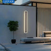 Rectangle Aluminium Noir et Blanc Minimaliste — Lumio