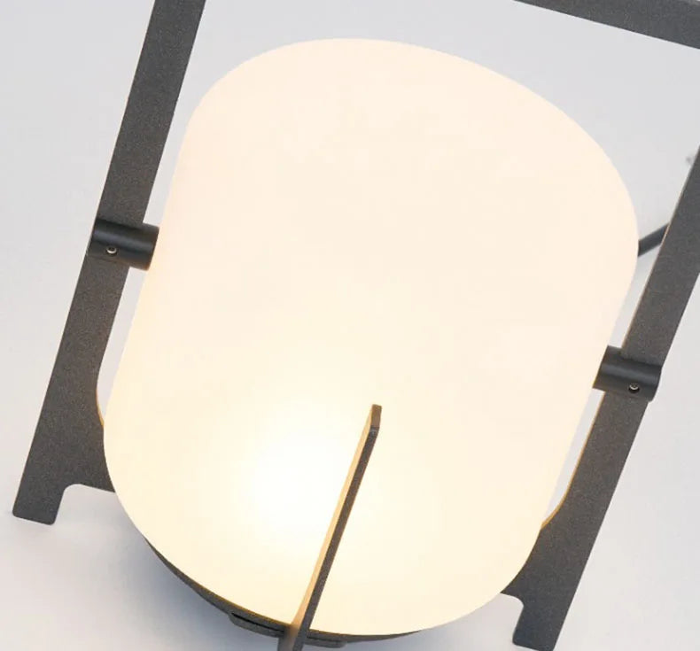Lampadaire Lampe de Table Cylindre Tissu Beige Minimaliste Design - Salon Bureau Chambre — Stria et