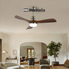 Ventilateur de Plafond Bois 3 Pales avec Éclairage