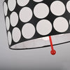 Reso Cylindre Tissu Noir et Blanc Graphique