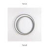 Roma Anneau Métal Doré Minimaliste