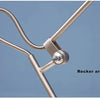 Palma Bras Articulé Acier Brossé Minimaliste