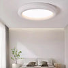 Plafonnier Anneau Plâtre Blanc Minimaliste Design Moderne - Salle de Bain Salon Chambre — Ringa