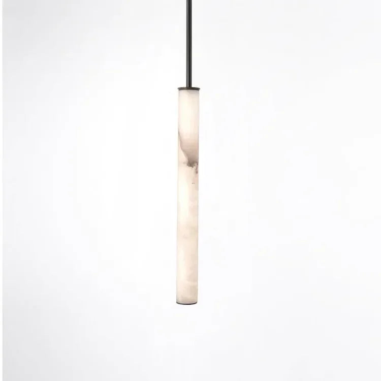 Consuelo Cylindre Albâtre Blanc Minimaliste