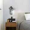 Applique Murale Cylindre Métal Blanc Minimaliste Design Moderne Blanche - Chambre Salle de Bain Salon — Fereshteh