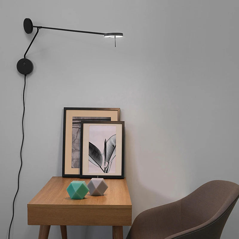 Nëris Bras Long Métal Noir Minimaliste