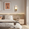 Applique Murale Cylindre Verre Opalin Minimaliste Design Moderne - Chambre Salle de Bain Salon — Cremona