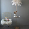 Lumis233 Plumes Rose Poudré Style Nordique