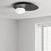 Plafonnier Disque Métal Doré Minimaliste Design Moderne - Salle de Bain Salon Chambre — Plateo
