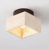Sandra Cube Béton Blanc Minimaliste