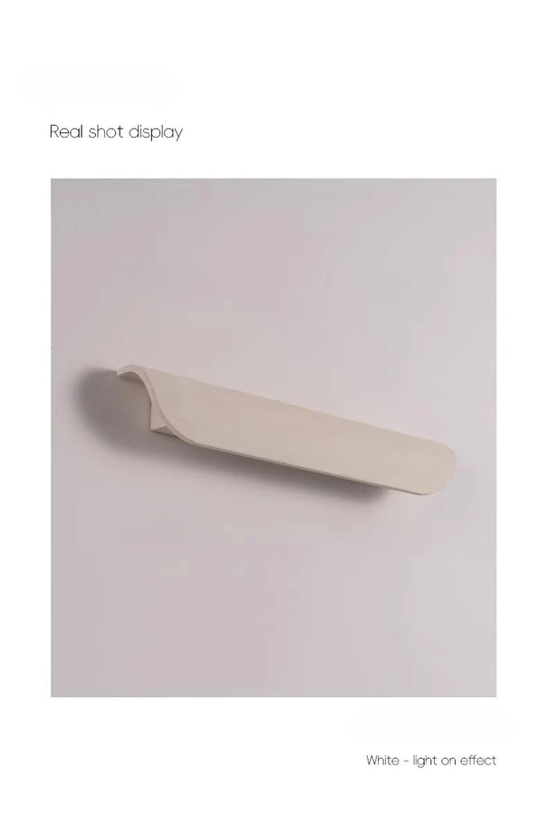 Brav Courbe Aluminium Blanc Minimaliste