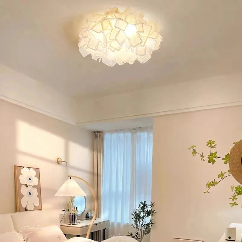 Hëris Nuage Tissu Blanc Éthéré