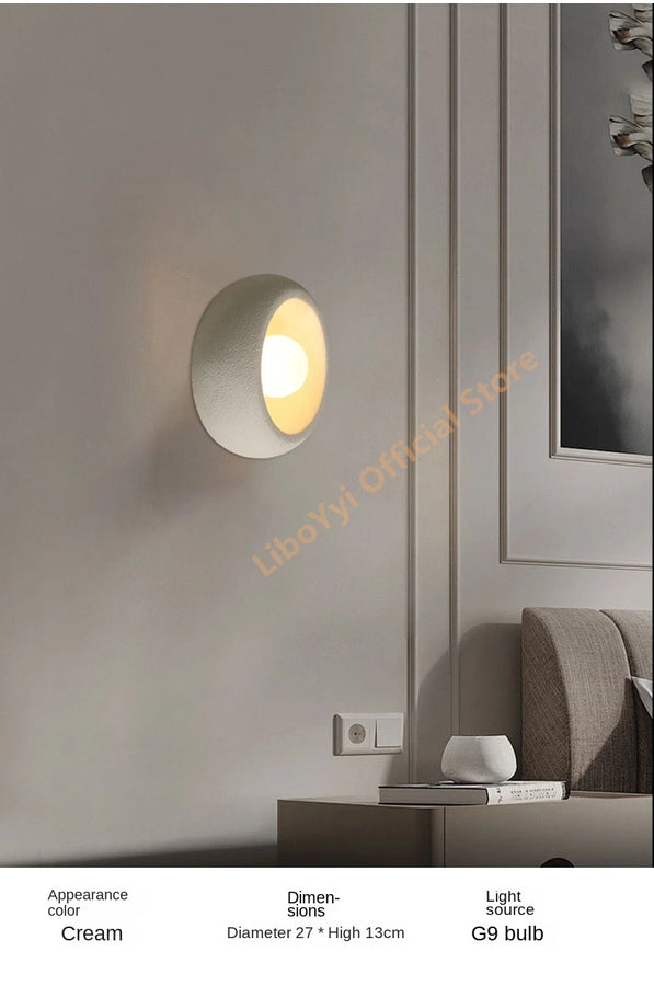 Léonore Sphères Métal Blanc Minimaliste