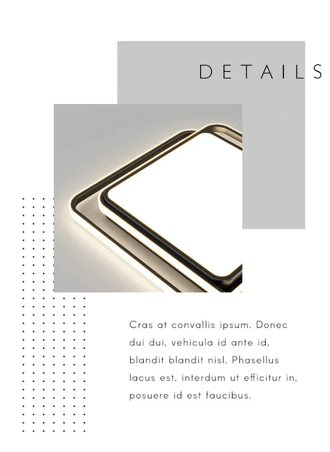 Lumis285 Vagues Métal Blanc Minimaliste et Lune