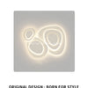 Lazare Disque Lune Éclairée Verre Opalin Blanc