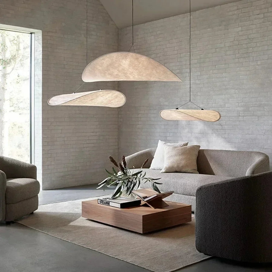 Sela Nuage Tissu Blanc Minimaliste