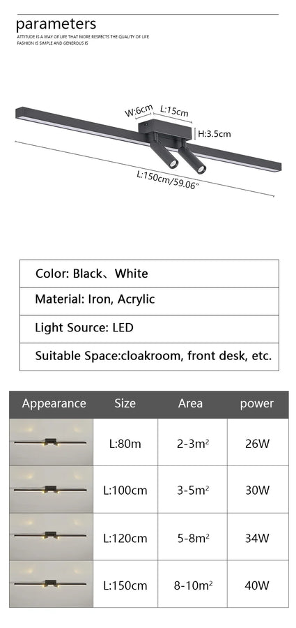 Reva Barre Acier Noir Mat Minimaliste