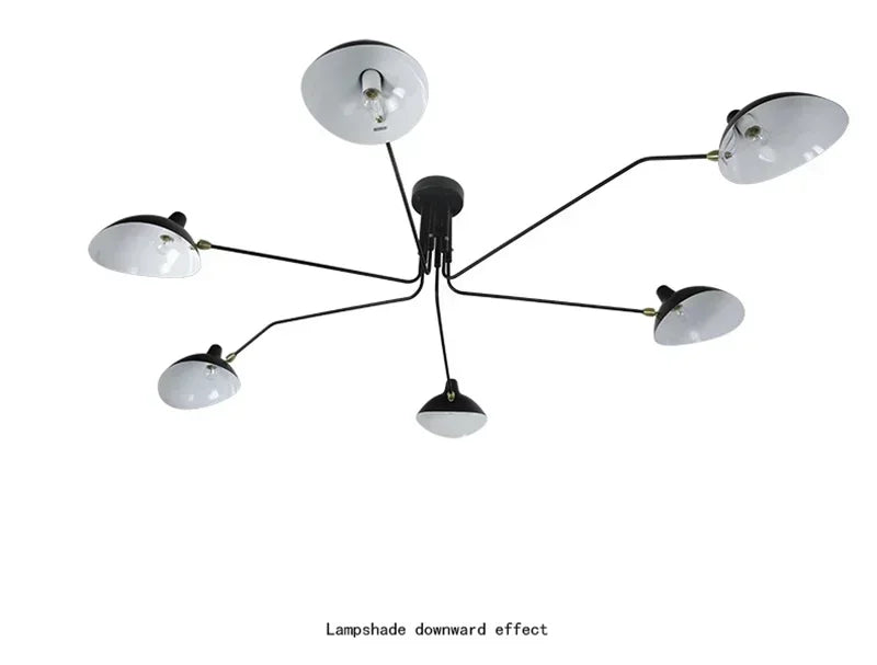 Isotta Spirale Laiton Doré et Verre Opalin