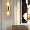 Monaco Cylindre Métal Doré et Argenté Art Déco