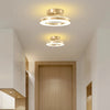 Plafonnier Anneaux Laiton Doré Minimaliste Design Moderne - Salon Salle à Manger Chambre — Ivoire