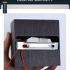 Talx Cube Aluminium Blanc Minimaliste