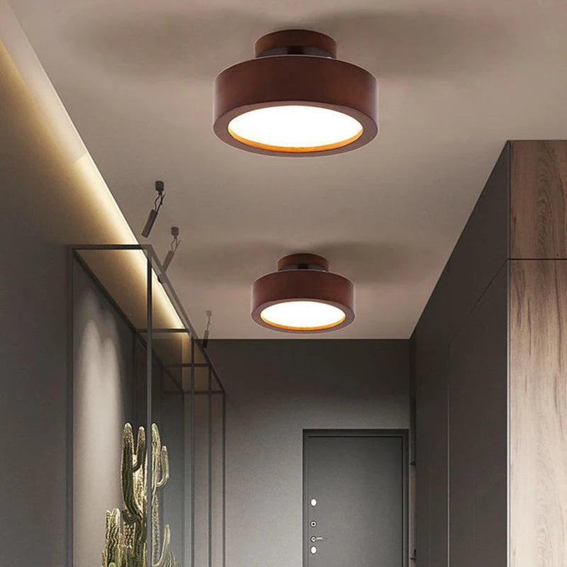 Plafonnier Trio Géométrique Acier Noir Mat Industriel - Salle de Bain Salon Chambre — Anasta