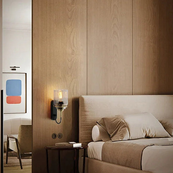 Applique Murale Demi-Sphère Pierre Beige Minimaliste Design Moderne - Chambre Salle de Bain Salon — Cëris